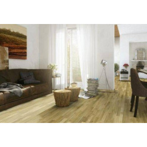 Паркетна дошка Barlinek Life Дуб Amazon Molti SELECT, 3х смуговий, лак, 14*207*2200 мм