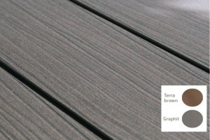 Терасна дошка EasyDeck Glacier 16x193x3000, 4000 мм