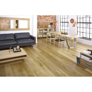 Паркетная доска Barlinek PURE Дуб Askania Grande FAMILY, 1х смуговий, лак, 14*180*2200 мм