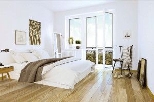 Паркетна дошка Barlinek PURE Дуб Askania Piccolo FAMILY, 1х смуговий, лак, фаска, 14*130*2200 мм