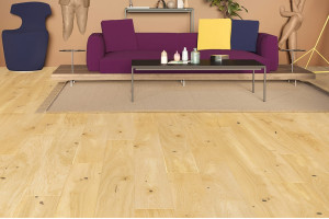 Паркетна дошка Barlinek PURE Дуб Oat Cookies Grande COUNTRY, 1х смуговий, олія, 2v фаска, брошурований, 14*180*2200 мм