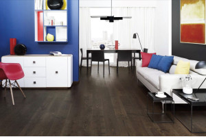 Паркетна дошка Barlinek PURE Ясень Coffee Grande COUNTRY, 1х смуговий, лак, брашований, 14*180*2200 мм