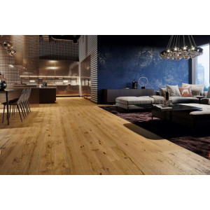 Паркетная доска Barlinek Tastes of life Дуб Biscotti Grande COUNTRY, 1 полосный, матовый лак, фаска 4 V, 14*180*220 мм