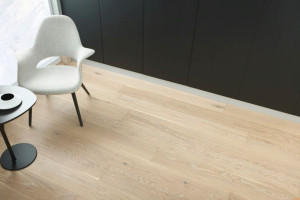 Паркетна дошка Barlinek Smaki Zycia Дуб Grissini Grande FAMILY, 1 смуговий, матовий лак, браширований, фаска 4 V, 14*180*220 мм