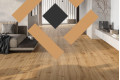 Кварц вініл Barlinek Next Step Standard Amber Oak, рустик, 34 клас, ультра-матовий лак, мікрофаска 4v, 4.5*198*1234 мм