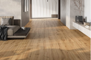 Кварц вініл Barlinek Next Step Standard Amber Oak, рустик, 34 клас, ультра-матовий лак, мікрофаска 4v, підкладка, 5.5*198*1234 мм