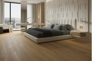 Кварц вініл Barlinek Next Step Standard Barley Oak, селект, 34 клас, ультра-матовий лак, мікрофаска 4v, підкладка, 5.5*198*1234 мм