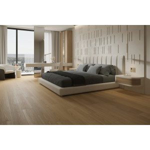 Кварц винил Barlinek Next Step Standard Barley Oak, селект, 34 класс, ультра-матовый лак, микрофаска 4v, подкладка, 5.5*198*1234 мм