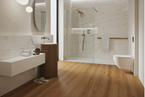 Кварц вініл Barlinek Next Step Standard Brass Oak, натур, 34 клас, ультра-матовий лак, мікрофаска 4v, підкладка, 5.5*198*1234 мм