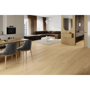 Кварц винил Barlinek Next Step Standard Pearl Oak, селект, 34 класс, ультра-матовый лак, микрофаска 4v, 4.5*198*1234 мм