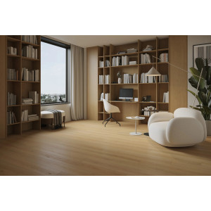 Кварц вініл Barlinek Next Step Standard Sunny Oak, натур, 34 клас, ультра-матовий лак, мікрофаска 4v, 4.5*198*1234 мм