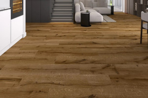 Кварц вініл Barlinek Next Step Aura line Дуб Joseph, 33 клас, водостійкий, мікрофаска 4v, 5.2*240.1*1220 мм