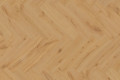 Кварц вініл Barlinek Next Step Herringbone Ginger Oak HB, рустик, 34 клас, ультра-матовий лак, мікрофаска 4v, 5*127.9*639.5 мм