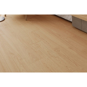 Кварц вініл Barlinek Next Step Large Cream Oak, селект, 34 клас, ультра-матовий лак, мікрофаска 4v, підкладка, 6*228*1523 мм