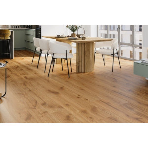 Кварц вініл Barlinek Next Step Large Ginger Oak, рустик, 34 клас, ультра-матовий лак, мікрофаска 4v, підкладка, 6*228*1523 мм