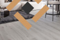 Кварц вініл Barlinek Next Step Large White Oak, натур, 34 клас, ультра-матовий лак, мікрофаска 4v, підкладка, 6*228*1523 мм