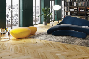 Паркетна дошка Barlinek PURE Classico Line англійська ялинка Дуб Grand Canyon COUNTRY, олія OXI, 4-х стороння фаска, брашований, 14*130*725 мм