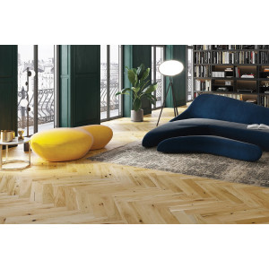 Паркетна дошка Barlinek PURE Classico Line англійська ялинка Дуб Grand Canyon COUNTRY, олія OXI, 4-х стороння фаска, брашований, 14*130*725 мм