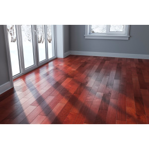 Массивная доска Brand Wood Мербау Медиум, лак, фаска, 18х120х600-1200 мм