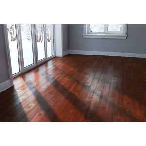 Паркетная доска Brand Wood Гевея гладкая RED 