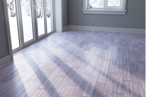 Паркетна дошка Brand Wood Гевея зістарена Silver