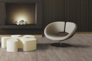 Ламінат Eurohome Villa Дуб Крафт сірий