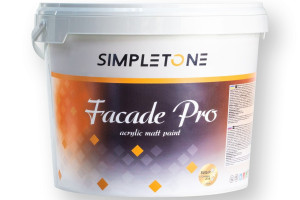 Матова акрилова фарба фасадна Facade Pro