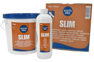 Паркетний клей Kiilto SLIM двокомпонентний поліуретановий, 5.87 кг