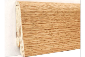 Kluchuk плінтус Євро Дуб Натуральний lux 18*60 мм