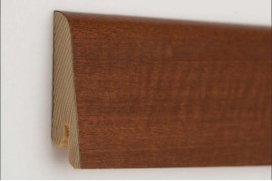 Kluchuk плінтус Євро Сапелі 18х60 мм