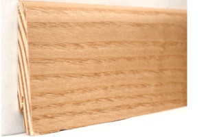 Kluchuk плінтус Євро Ясен Натуральний 18х60 мм