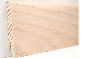 Kluchuk плінтус Євро Ясен Вибілений 18х60 мм