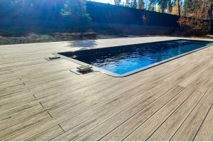 Терасна дошка композитна Porch Multi 3D Cream 23x146x2900 мм