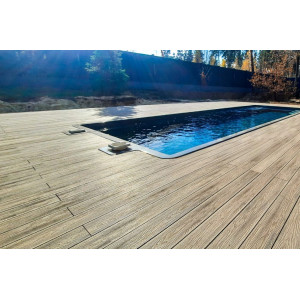 Терасна дошка композитна Porch Multi 3D Cream 23x146x2900 мм