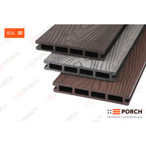 Терасна дошка композитна Porch Real 3D 20x138x4000 мм