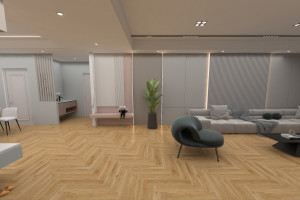 Вініловий ламінат (LVT) Quartzwood Fir Tree - англійська ялинка, 33 клас, 2.5*116*622 мм