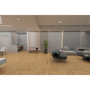 Виниловый ламинат (LVT) Quartzwood Fir Tree - английская елка, 33 класс, 2.5*116*622 мм