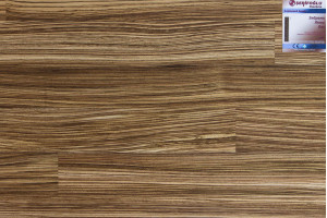 Паркетна дошка Serifoqlu Зебрано Люкс 2-х підлога, лак.