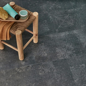 Виниловый пол Tarkett LVT Starfloor Solid 55 VALENCIA ANTHRACIT