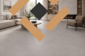 Виниловый пол Tarkett Art Vinyl ModularT 70 Stone GREY, 2.5*665*665 мм, 4v фаска, вологостойкий, 43 класс, рабочий слой 0.7 мм