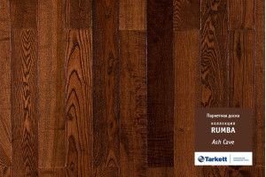 Паркетна дошка Tarkett Rumba Ясен Печерний