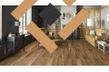 Паркетна дошка Tarkett Tango Дуб Шварцвальд, рустик, лак, середнє брашування, 2-х стороння фаска, 14*164*2215 мм