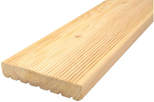 Терасна дошка Модрина 27x120/142 мм