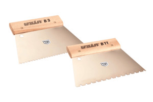 Wood flooring notched trowel 18 см