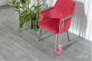 Вінілова підлога клейова Vinilam 2,5 mm 6231 Дуб Эрдинг, 43 клас, мікрофаска, 2.5*188*1228 мм