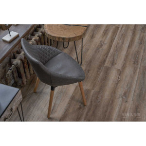 Вінілова підлога Ceramo VINILAM click 4,5 mm 8895 Дуб Біль