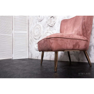 Виниловый пол клеевой Ceramo VINILAM плитка 2,5 mm 61607 Сланцевый Черный, 43 класс, микрофаска, 2.5*475*950 мм