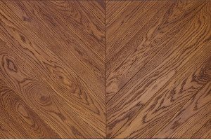 Паркетна дошка французька ялинка стабілізована Vivat Parquet дуб селект 023 14х120х600 мм