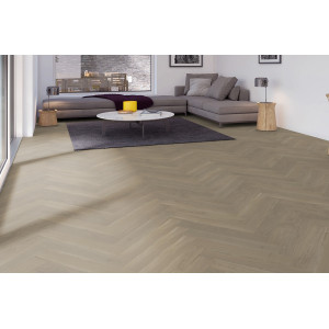 Паркетна дошка англійська ялинка Weitzer Parkett Herringbone 90° WP 475 Oak Auster 65021(63660)