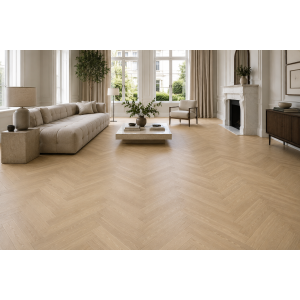 Паркет ялинка англійська 3-шарова Arkwood Loft Oak Eggplant дуб рустик 14*100*500 мм